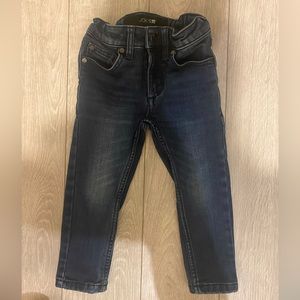 Joes Jeans Slim Straight Denim Stretch Unisex Toddler Size 2T w adjustable waist